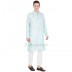 Cotton long kurta - Sky blue colored Cotton long kurta - Sky blue colored